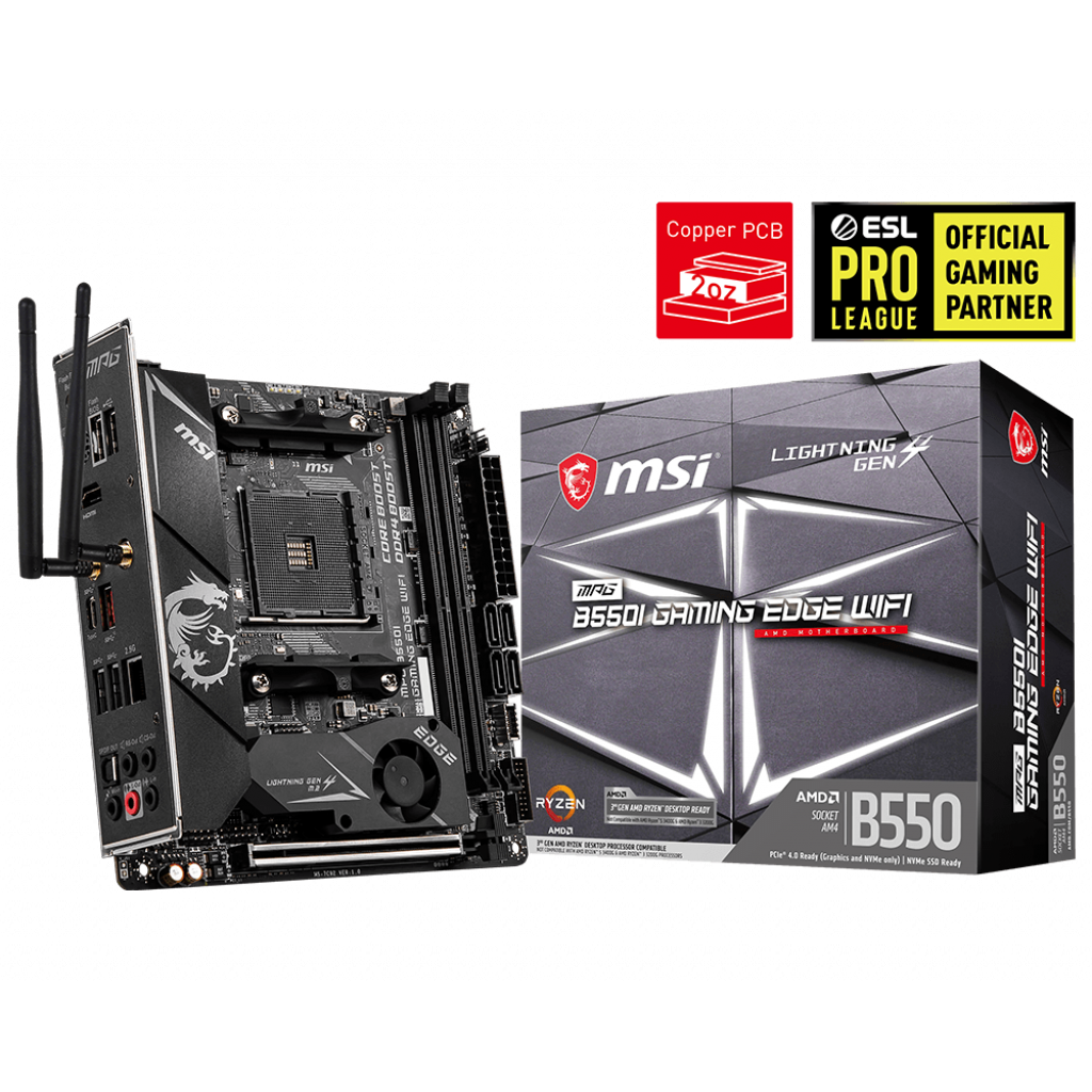 Msi MPG B550I Gaming Edge WIFI Motherboard