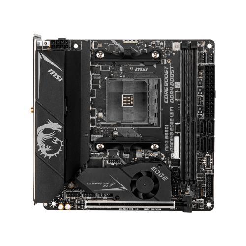 Msi MPG B550I Gaming Edge WIFI Motherboard Msi MPG B550I Gaming Edge WIFI Motherboard
