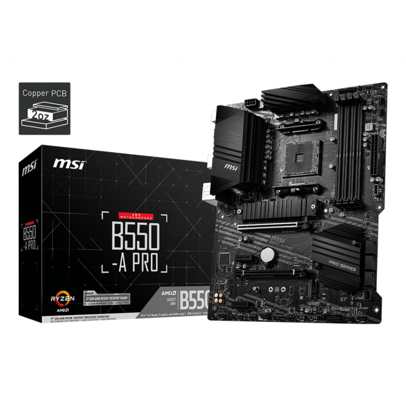 Msi B550-A PRO Motherboard Msi B550-A PRO Motherboard