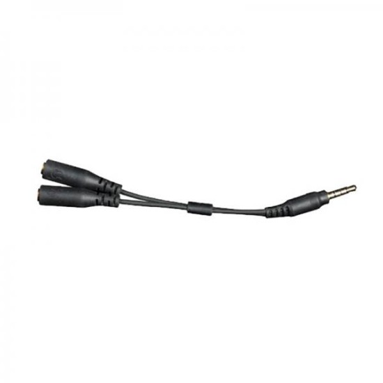 HYPERX DUAL 3.5MM TO 4 POLE CLOUD HEADSET SPLITTER Y-CABLE (10CM)