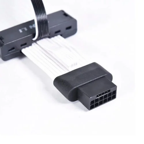 Lian Li Strimer Plus V2 12VHPWR to 12VHPWR Extension Cable-12 Guide light