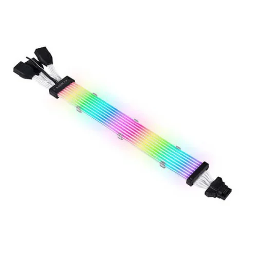 Lian Li Strimer Plus V2 12VHPWR to 3X8 Pin Extension Cable-8 Guide light Lian Li Strimer Plus V2 12VHPWR to 3X8 Pin Extension Cable-8 Guide light