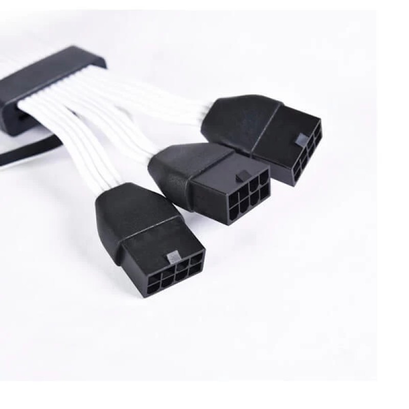 Lian Li Strimer Plus V2 12VHPWR to 3X8 Pin Extension Cable-8 Guide light Lian Li Strimer Plus V2 12VHPWR to 3X8 Pin Extension Cable-8 Guide light