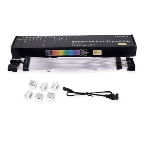 Lian Li Strimer Plus v2 Triple 8-pin ARGB Lian Li Strimer Plus v2 Triple 8-pin ARGB
