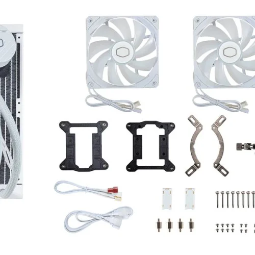 Cooler Master MasterLiquid 240L Core 240mm ARGB White Cooler Master MasterLiquid 240L Core 240mm ARGB White