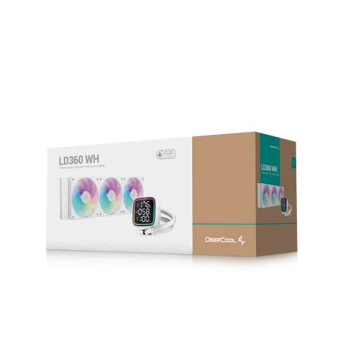Deepcool LD360 ARGB CPU Liquid Cooler White
