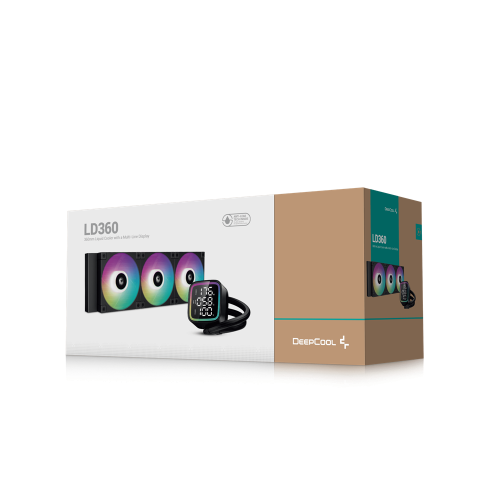 Deepcool LD360 ARGB CPU Liquid Cooler Black Deepcool LD360 ARGB CPU Liquid Cooler Black