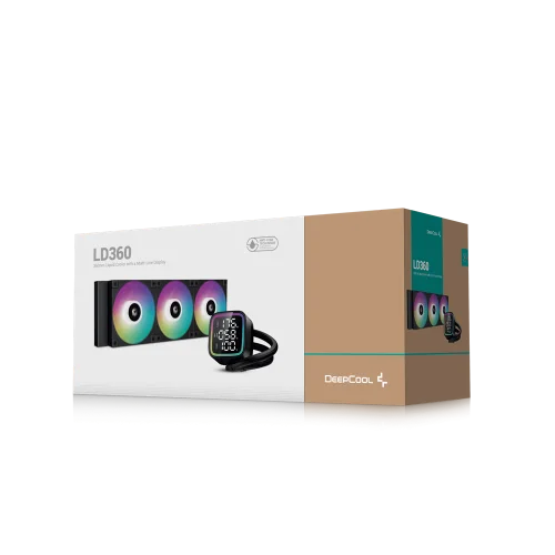 Deepcool LD360 ARGB CPU Liquid Cooler Black