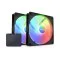 Nzxt F140 RGB Core Dual Pack Black With Controller
