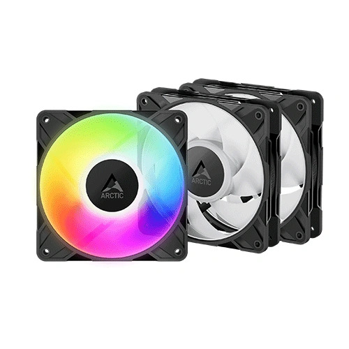 Arctic P12 Pro ARGB 120mm Triple Pack Black Arctic P12 Pro ARGB 120mm Triple Pack Black