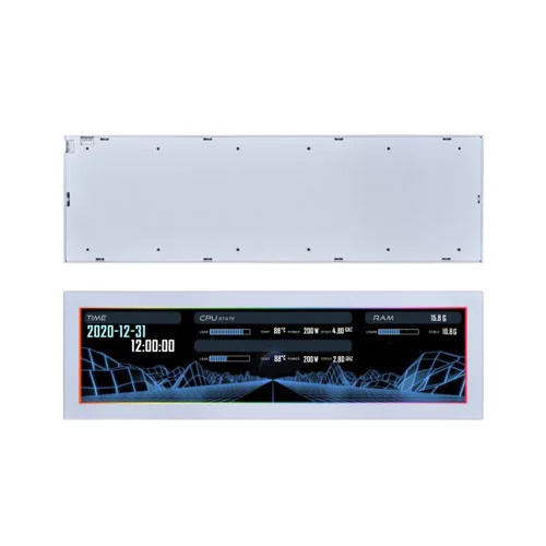 Lian Li 8.8 Inch Universal LCD Screen White