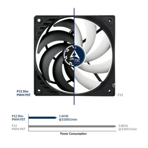 Arctic P12 Slim PWM PST Fan Arctic P12 Slim PWM PST Fan
