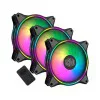 Cooler Master MF120 HALO ARGB Black 3 in 1 Pack