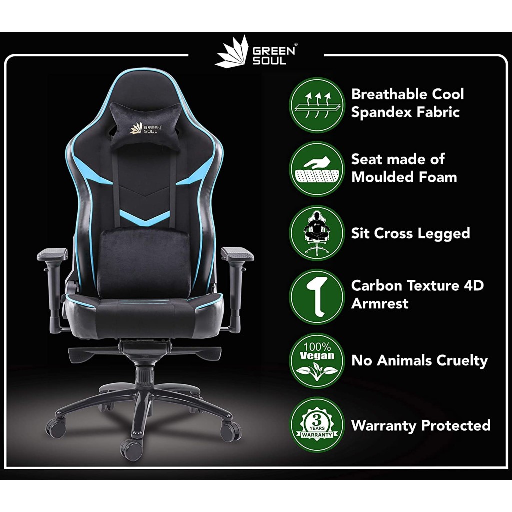 Green Soul Monster Ultimate (GS-734U) Gaming Chair Green Soul Monster Ultimate (GS-734U) Gaming Chair