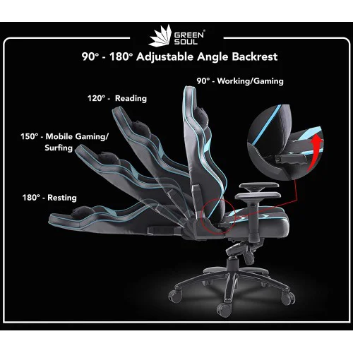 Green Soul Monster Ultimate (GS-734U) Gaming Chair Green Soul Monster Ultimate (GS-734U) Gaming Chair