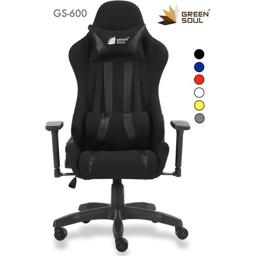 Green Soul GS-600 Beast Series Gaming Chair (Armour Black)