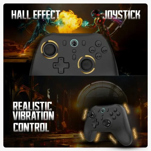 Cosmic Byte Blitz Wireless + Wired Controller for PC Black Cosmic Byte Blitz Wireless + Wired Controller for PC Black
