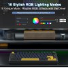 AULA F75 75% Wireless Trio Mode Mechanical Gaming Keyboard Thunder Black (Graywood Switch) AULA F75 75% Wireless Trio Mode Mechanical Gaming Keyboard Thunder Black (Graywood Switch)
