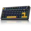 AULA F75 75% Wireless Trio Mode Mechanical Gaming Keyboard Thunder Black (Graywood Switch) AULA F75 75% Wireless Trio Mode Mechanical Gaming Keyboard Thunder Black (Graywood Switch)
