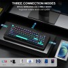 AULA M75 Tri-Mode TKL Mechanical Gaming Keyboard Blue+Black+Green Blue Switch AULA M75 Tri-Mode TKL Mechanical Gaming Keyboard Blue+Black+Green Blue Switch