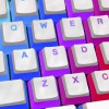 HyperX Double Shot PBT Pudding Keycaps White HyperX Double Shot PBT Pudding Keycaps White