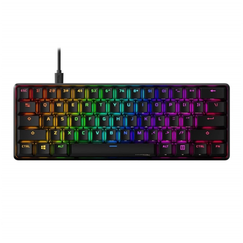 HyperX Alloy Origins 60% Aqua Switch RGB Mechanical Gaming Keyboard HyperX Alloy Origins 60% Aqua Switch RGB Mechanical Gaming Keyboard