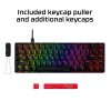 HyperX Alloy Origins 65% Aqua Switch Mechanical Gaming Keyboard