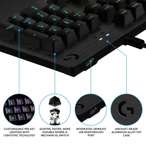 Logitech G512 Carbon GX Brown