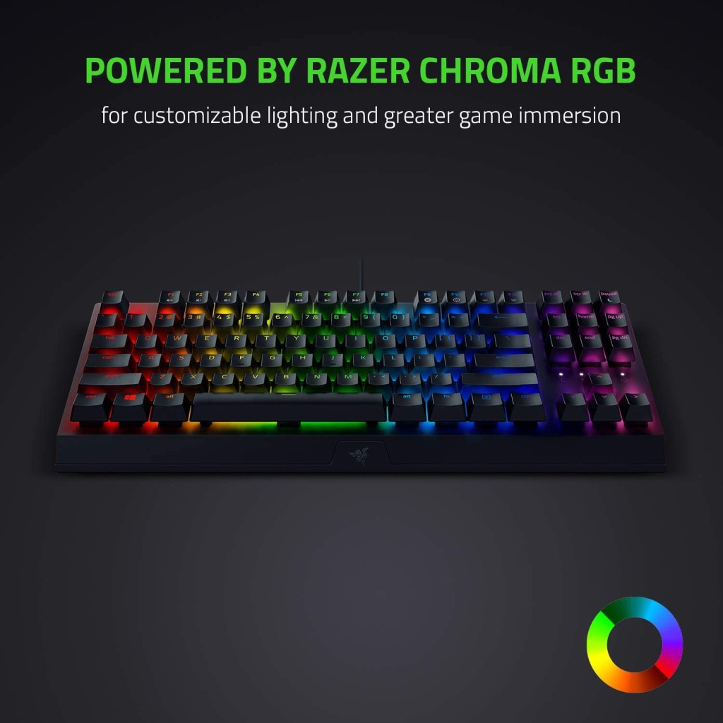 Razer BlackWidow V3 Tenkeyless – Green Switch Razer BlackWidow V3 Tenkeyless – Green Switch