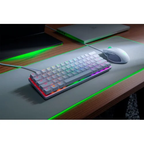 Razer Huntsman Mini Mercury -Purple Switch 60% mechanical keyboard Razer Huntsman Mini Mercury -Purple Switch 60% mechanical keyboard