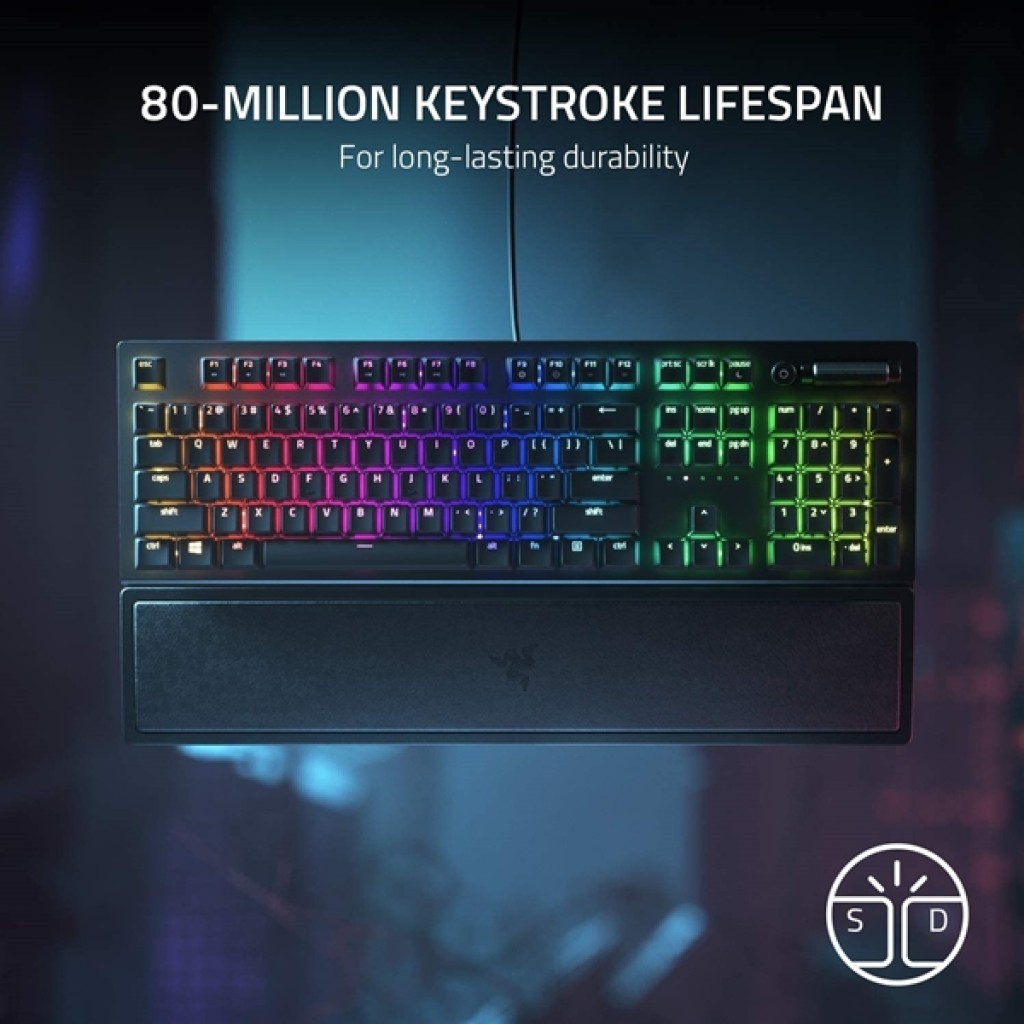 Razer Blackwidow V3 - Yellow switch Razer Blackwidow V3 - Yellow switch