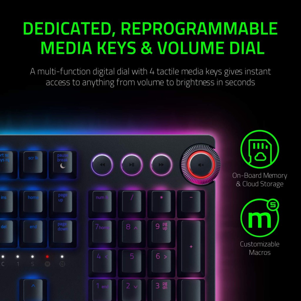 Razer Huntsman Elite Opto mechanical- Purple Switch Razer Huntsman Elite Opto mechanical- Purple Switch