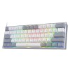 Redragon Fizz K617 White and Grey- RED SWITCH