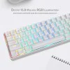 Redragon Draconic K530 White Wireless- Brown Switch