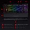 Redragon Vishnu K596 Black Wireless- Red switch Redragon Vishnu K596 Black Wireless- Red switch