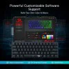 Redragon Anivia K614 Black- Low profile Red switch