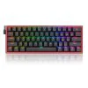 Redragon Fizz K617 Black- RED SWITCH