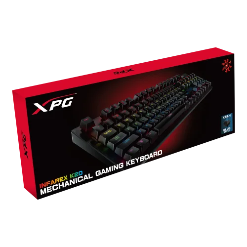 XPG INFAREX K20 GAMING KEYBOARD (kailh switch) XPG INFAREX K20 GAMING KEYBOARD (kailh switch)