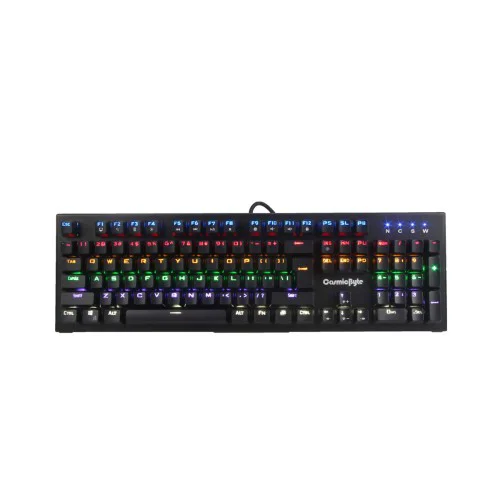 COSMIC BYTE CB-GK-07 AURORA MECHANICAL KEYBOARD WITH RAINBOW LED, BACKLIGHT EFFECTS, ANTI-GHOSTING