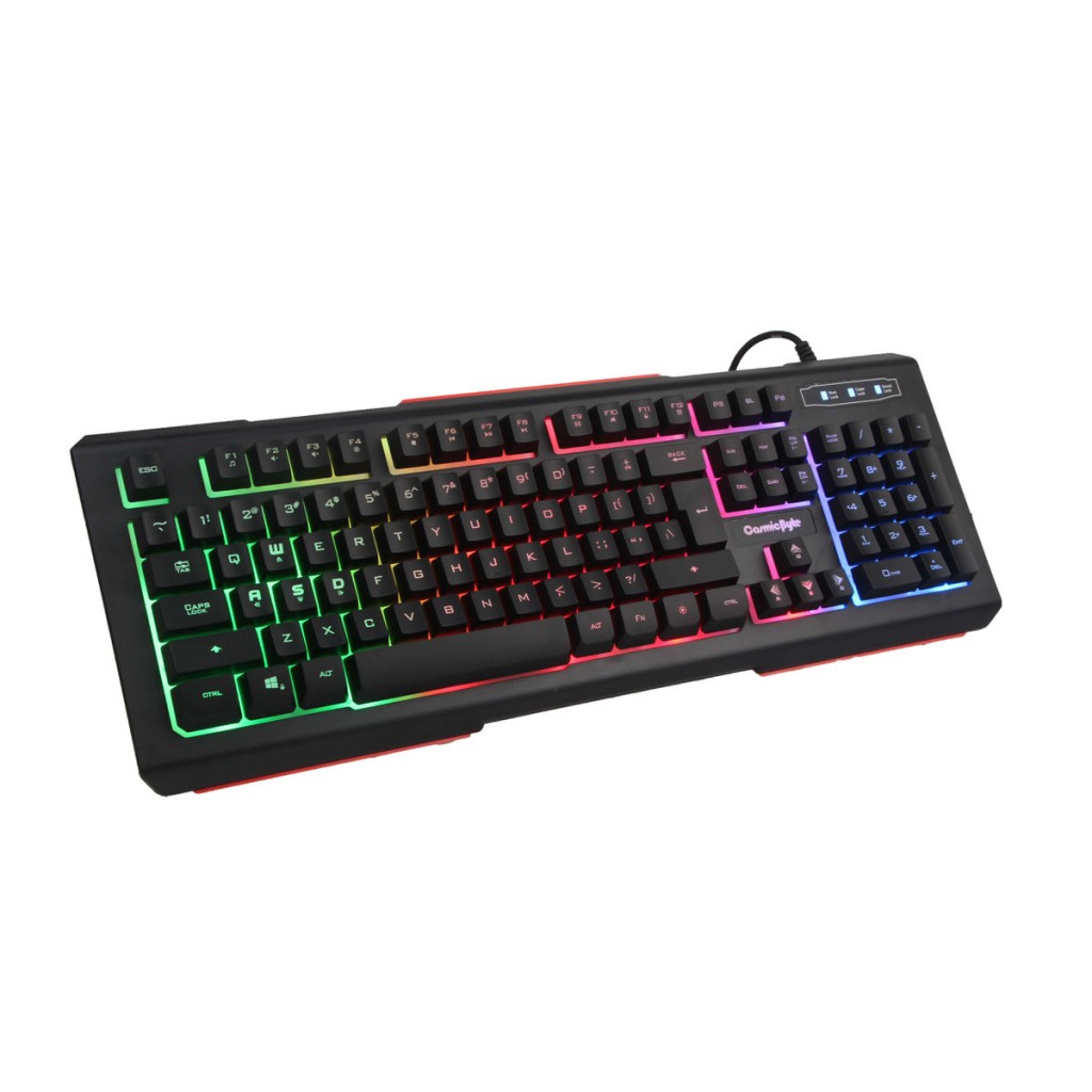 COSMIC BYTE CB-GK-08 CORONA WIRED GAMING KEYBOARD WITH RAINBOW LED COSMIC BYTE CB-GK-08 CORONA WIRED GAMING KEYBOARD WITH RAINBOW LED