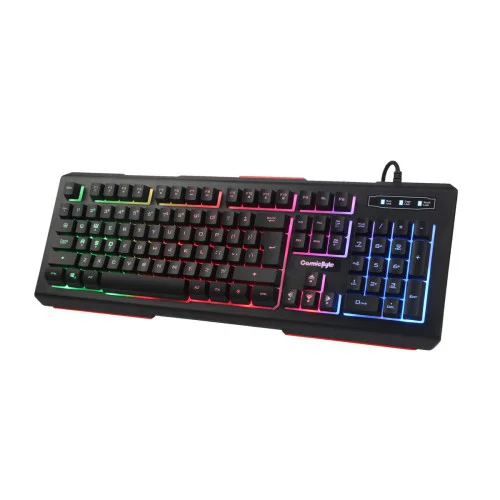 COSMIC BYTE CB-GK-08 CORONA WIRED GAMING KEYBOARD WITH RAINBOW LED COSMIC BYTE CB-GK-08 CORONA WIRED GAMING KEYBOARD WITH RAINBOW LED