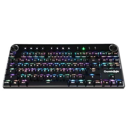 Cosmic Byte CB-GK-14 Sirius Bluetooth and Wired Mechanical Keyboard with blue switch Cosmic Byte CB-GK-14 Sirius Bluetooth and Wired Mechanical Keyboard with blue switch