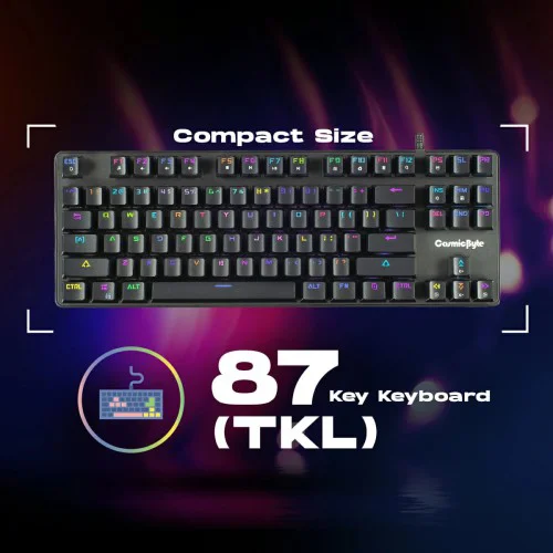 Cosmic Byte CB-GK-34 Firefly Hot Swappable Keyboard with Outemu Red Switches Cosmic Byte CB-GK-34 Firefly Hot Swappable Keyboard with Outemu Red Switches