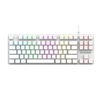Cosmic Byte CB-GK-37 Firefly White- Red outemu switch Swappable