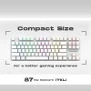 Cosmic Byte CB-GK-37 Firefly White- Red outemu switch Swappable Cosmic Byte CB-GK-37 Firefly White- Red outemu switch Swappable