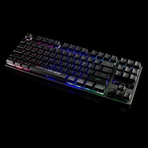 Cosmic Byte CB-GK-20 Styx TKL Membrane keyboard with Rainbow LED Cosmic Byte CB-GK-20 Styx TKL Membrane keyboard with Rainbow LED