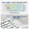 Cosmic Byte CB-GK-42 Phantom TKL Gasket Mechanical Wired Swappable Keyboard with PreLubed Switches