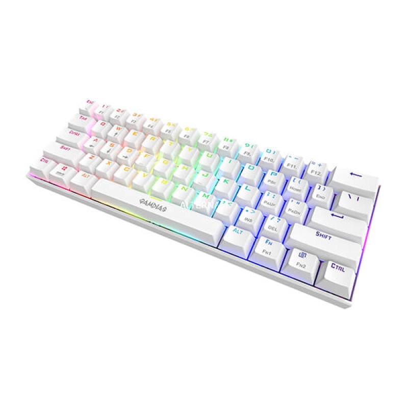 Gamdias Hermes E3 RGB 60% Blue switch - White Gamdias Hermes E3 RGB 60% Blue switch - White