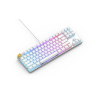 Glorious GMMK Modular Mechanical keyboard (White ice) - Gateron Brown Switch