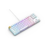 Glorious GMMK Modular Mechanical keyboard (White ice) - Gateron Brown Switch